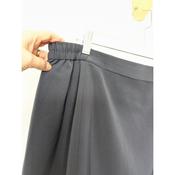 Tiffany Collection Gray Beaded Midi Skirt Plus Size 16 - Picture 5 of 12